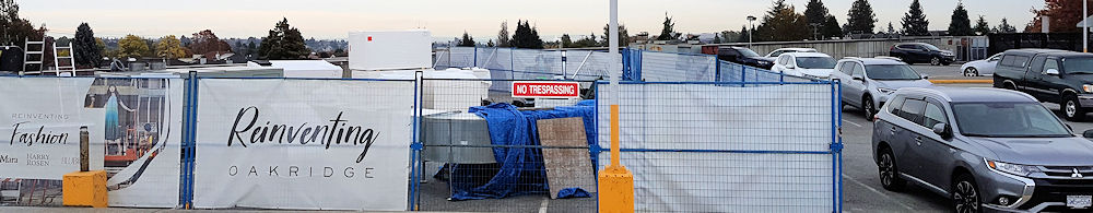 Oakridge redevelopment site